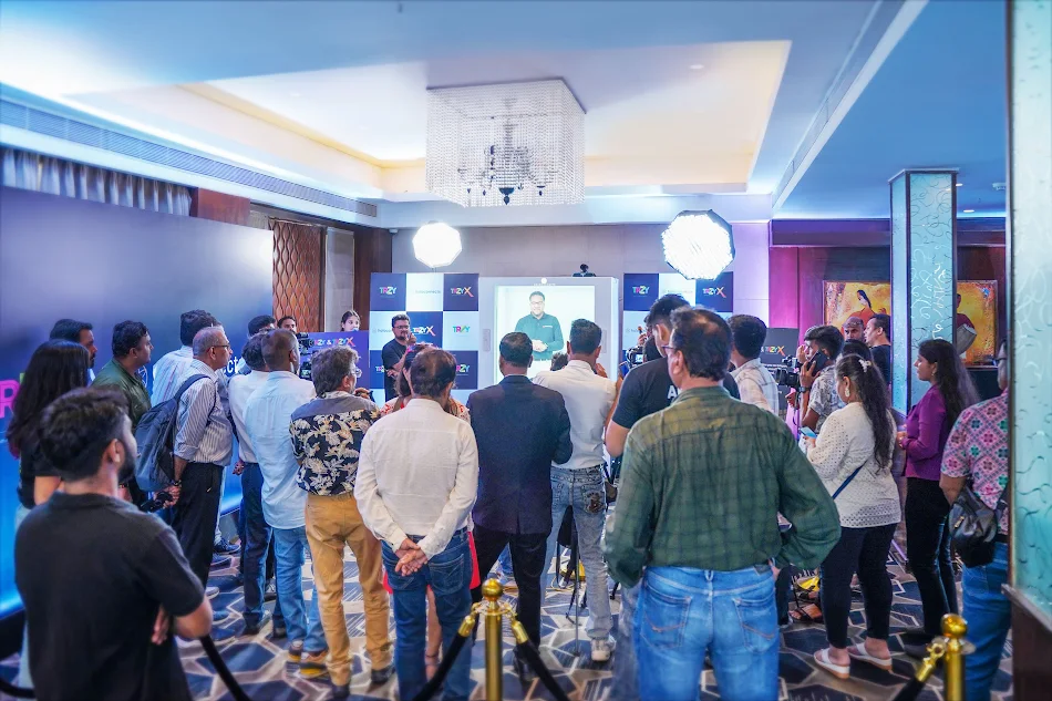 Hologram Technology Interaction at Corporate Events