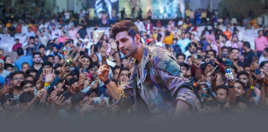 Kartik aryan movie event by trzy innovationz